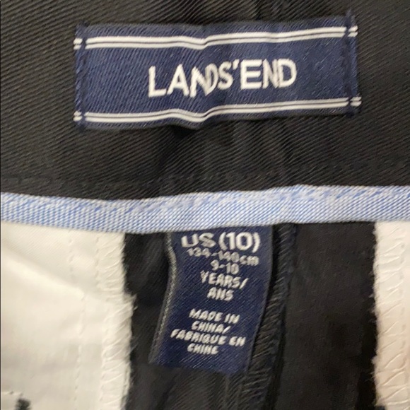 Lands End Boys Flat Front shorts - 2 available - Picture 3 of 6